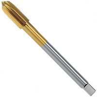 Метчик машинный 1"х11 форма B HSS-E TiN Volkel 78527, трубная резьба